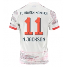 Bayern Munich Nicolas Jackson #11 Udebanetrøje 2025-26 Kortærmet