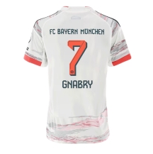 Bayern Munich Serge Gnabry #7 Udebanetrøje Dame 2025-26 Kortærmet