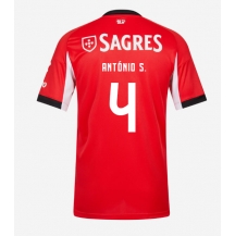 Benfica Antonio Silva #4 Hjemmebanetrøje 2025-26 Kortærmet