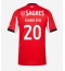 Benfica Richard Rios #20 Hjemmebanetrøje 2025-26 Kortærmet