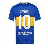 Boca Juniors Edinson Cavani #10 Hjemmebanetrøje 2024-25 Kortærmet
