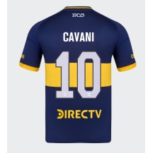 Boca Juniors Edinson Cavani #10 Hjemmebanetrøje 2025-26 Kortærmet