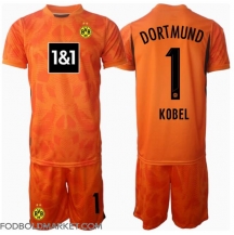 Borussia Dortmund Gregor Kobel #1 Målmand Tredjetrøje Børn 2024-25 Kortærmet (+ Korte bukser)