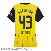 Borussia Dortmund Jamie Bynoe-Gittens #43 Hjemmebanetrøje Dame 2024-25 Kortærmet