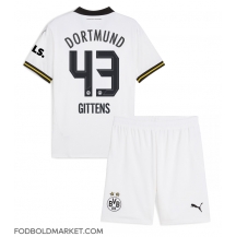 Borussia Dortmund Jamie Bynoe-Gittens #43 Tredjetrøje Børn 2024-25 Kortærmet (+ Korte bukser)
