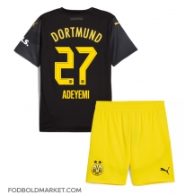 Borussia Dortmund Karim Adeyemi #27 Udebanetrøje Børn 2024-25 Kortærmet (+ Korte bukser)