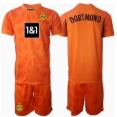 Borussia Dortmund Målmand Tredjetrøje Børn 2024-25 Kortærmet (+ Korte bukser)