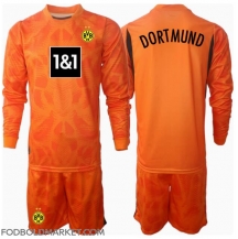 Borussia Dortmund Målmand Tredjetrøje Børn 2024-25 Langærmet (+ Korte bukser)