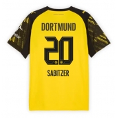 Borussia Dortmund Marcel Sabitzer #20 Hjemmebanetrøje 2025-26 Kortærmet