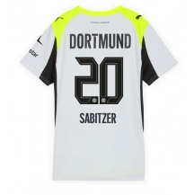 Borussia Dortmund Marcel Sabitzer #20 Udebanetrøje Dame 2025-26 Kortærmet