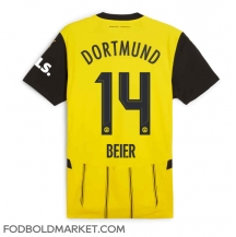 Borussia Dortmund Maximilian Beier #14 Hjemmebanetrøje 2024-25 Kortærmet