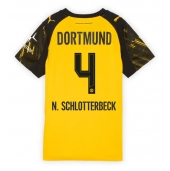 Borussia Dortmund Nico Schlotterbeck #4 Hjemmebanetrøje Dame 2025-26 Kortærmet