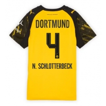 Borussia Dortmund Nico Schlotterbeck #4 Hjemmebanetrøje Dame 2025-26 Kortærmet