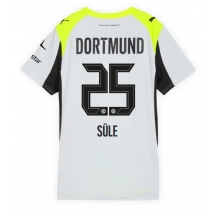 Borussia Dortmund Niklas Sule #25 Udebanetrøje Dame 2025-26 Kortærmet
