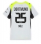 Borussia Dortmund Niklas Sule #25 Udebanetrøje Dame 2025-26 Kortærmet