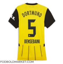 Borussia Dortmund Ramy Bensebaini #5 Hjemmebanetrøje Dame 2024-25 Kortærmet