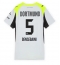 Borussia Dortmund Ramy Bensebaini #5 Udebanetrøje Dame 2025-26 Kortærmet