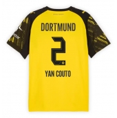 Borussia Dortmund Yan Couto #2 Hjemmebanetrøje 2025-26 Kortærmet
