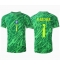 Brasilien Alisson Becker #1 Målmand Hjemmebanetrøje Copa America 2024 Kortærmet