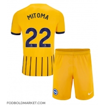 Brighton Kaoru Mitoma #22 Udebanetrøje Børn 2024-25 Kortærmet (+ Korte bukser)