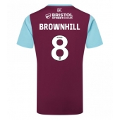 Burnley Josh Brownhill #8 Hjemmebanetrøje 2024-25 Kortærmet