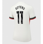 Chelsea Jamie Gittens #11 Udebanetrøje Dame 2025-26 Kortærmet