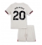 Chelsea Joao Pedro #20 Udebanetrøje Børn 2025-26 Kortærmet (+ Korte bukser)
