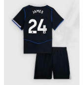 Chelsea Reece James #24 Tredjetrøje Børn 2025-26 Kortærmet (+ Korte bukser)