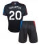 Crystal Palace Adam Wharton #20 Tredjetrøje Børn 2024-25 Kortærmet (+ Korte bukser)