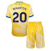 Crystal Palace Adam Wharton #20 Udebanetrøje Børn 2024-25 Kortærmet (+ Korte bukser)