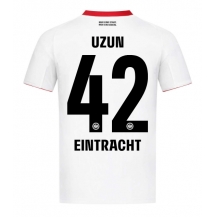 Eintracht Frankfurt Can Uzun #42 Udebanetrøje 2025-26 Kortærmet
