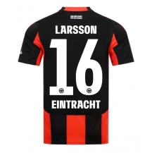Eintracht Frankfurt Hugo Larsson #16 Hjemmebanetrøje 2025-26 Kortærmet