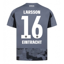 Eintracht Frankfurt Hugo Larsson #16 Tredjetrøje 2025-26 Kortærmet