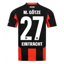 Eintracht Frankfurt Mario Gotze #27 Hjemmebanetrøje 2025-26 Kortærmet