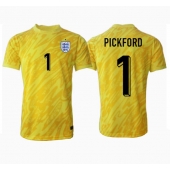 England Jordan Pickford #1 Målmand Udebanetrøje EM 2024 Kortærmet