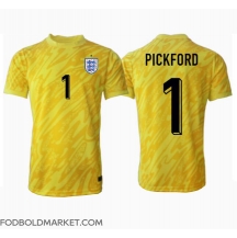 England Jordan Pickford #1 Målmand Udebanetrøje EM 2024 Kortærmet