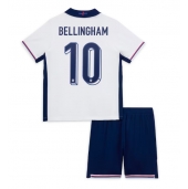 England Jude Bellingham #10 Hjemmebanetrøje Børn EM 2024 Kortærmet (+ Korte bukser)