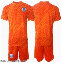 England Målmand Hjemmebanetrøje Børn EM 2024 Kortærmet (+ Korte bukser)