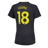 Everton Ashley Young #18 Udebanetrøje Dame 2024-25 Kortærmet