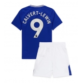 Everton Dominic Calvert-Lewin #9 Hjemmebanetrøje Børn 2024-25 Kortærmet (+ Korte bukser)