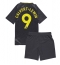 Everton Dominic Calvert-Lewin #9 Udebanetrøje Børn 2024-25 Kortærmet (+ Korte bukser)