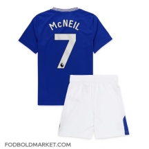 Everton Dwight McNeil #7 Hjemmebanetrøje Børn 2024-25 Kortærmet (+ Korte bukser)