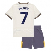 Everton Dwight McNeil #7 Tredjetrøje Børn 2024-25 Kortærmet (+ Korte bukser)