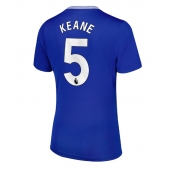 Everton Michael Keane #5 Hjemmebanetrøje Dame 2024-25 Kortærmet