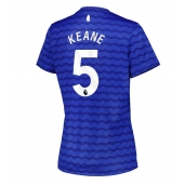 Everton Michael Keane #5 Hjemmebanetrøje Dame 2025-26 Kortærmet