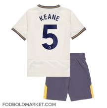 Everton Michael Keane #5 Tredjetrøje Børn 2024-25 Kortærmet (+ Korte bukser)