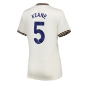 Everton Michael Keane #5 Tredjetrøje Dame 2024-25 Kortærmet