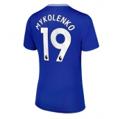 Everton Vitaliy Mykolenko #19 Hjemmebanetrøje Dame 2024-25 Kortærmet