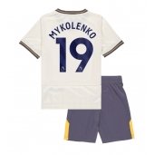 Everton Vitaliy Mykolenko #19 Tredjetrøje Børn 2024-25 Kortærmet (+ Korte bukser)