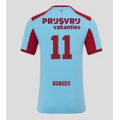 Feyenoord Goncalo Borges #11 Tredjetrøje 2025-26 Kortærmet